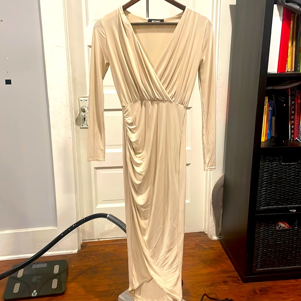 Missguided goddess dress xs